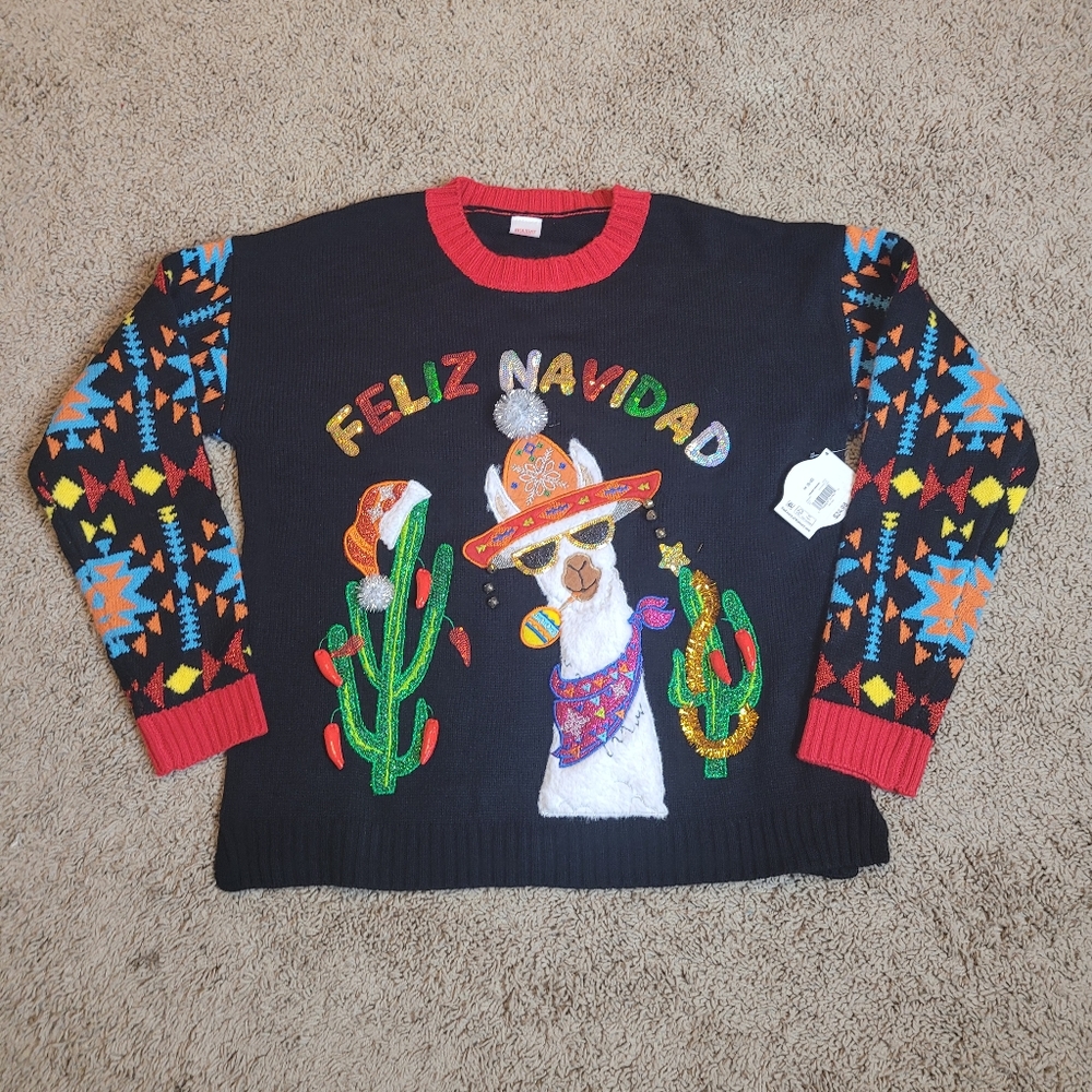 NWT Women's Ugly Christmas Sweater Size M